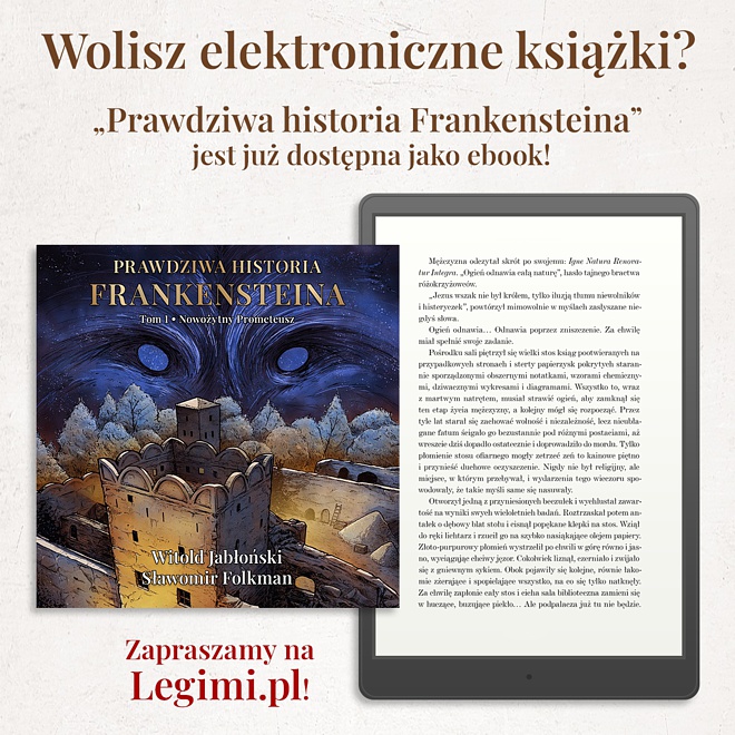 Prawdziwa historia Frankensteina w formacie e-book!